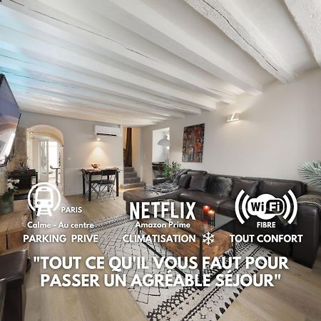 Maison Exception Proche Cdg Paris Asterix Chantilly Climatisation Parking Orry-La-Ville Esterno foto