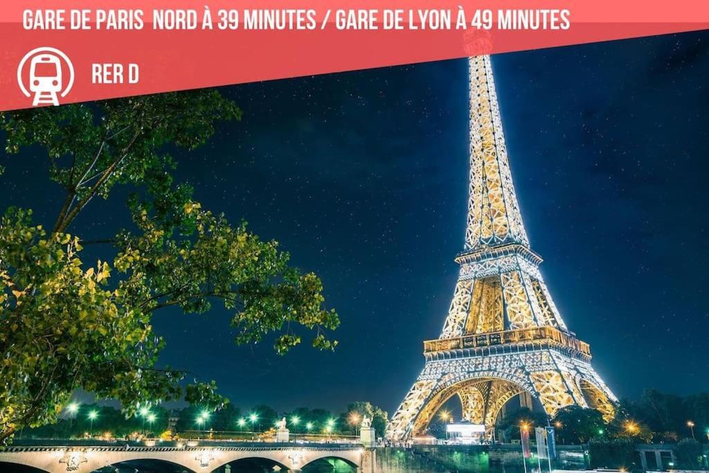 Maison Exception Proche Cdg Paris Asterix Chantilly Climatisation Parking Orry-La-Ville Esterno foto