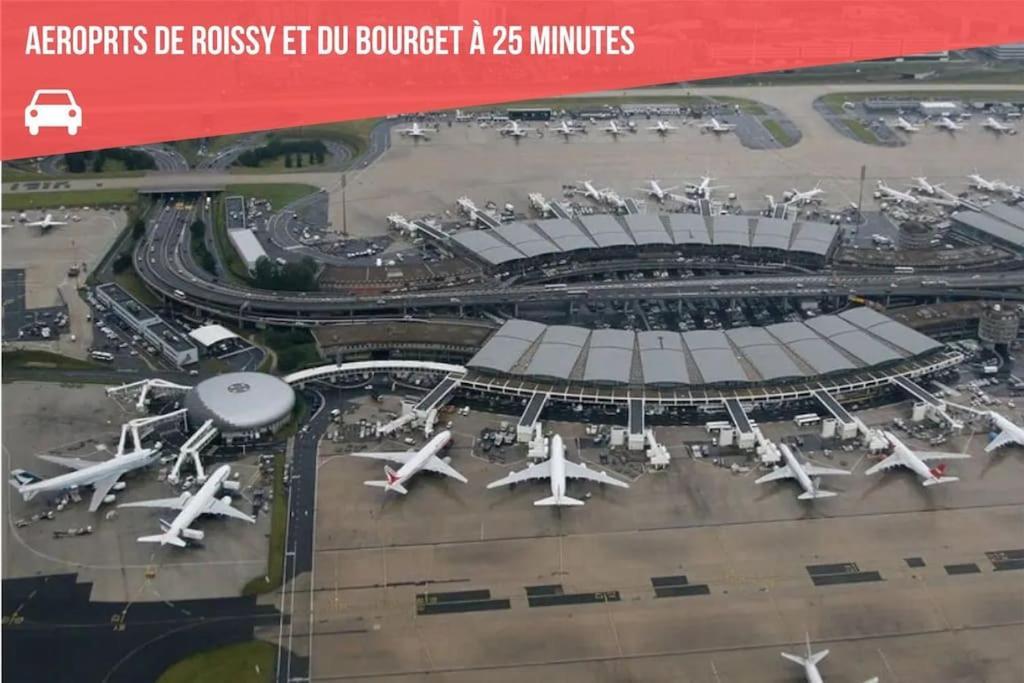 Maison Exception Proche Cdg Paris Asterix Chantilly Climatisation Parking Orry-La-Ville Esterno foto